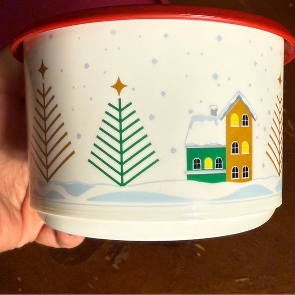 TUPPERWARE ONE TOUCH CHRISTMAS BUNDLE SET - Picture 10 of 13